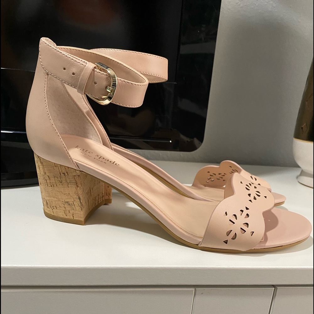 Kate Spade ♠️ Mid Heel Pinky Nude